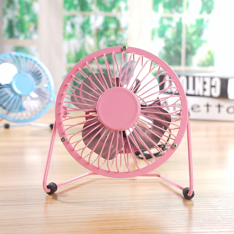 Free Shipping Creative New Style Usb Mini Wrought Iron Small Fan