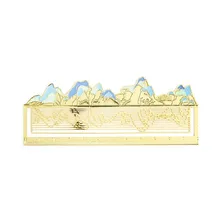 Imperial императорский дворец Taobao 】 темно-зеленый пейзаж пик до тысячи в Jiangshan линейка/Закладка