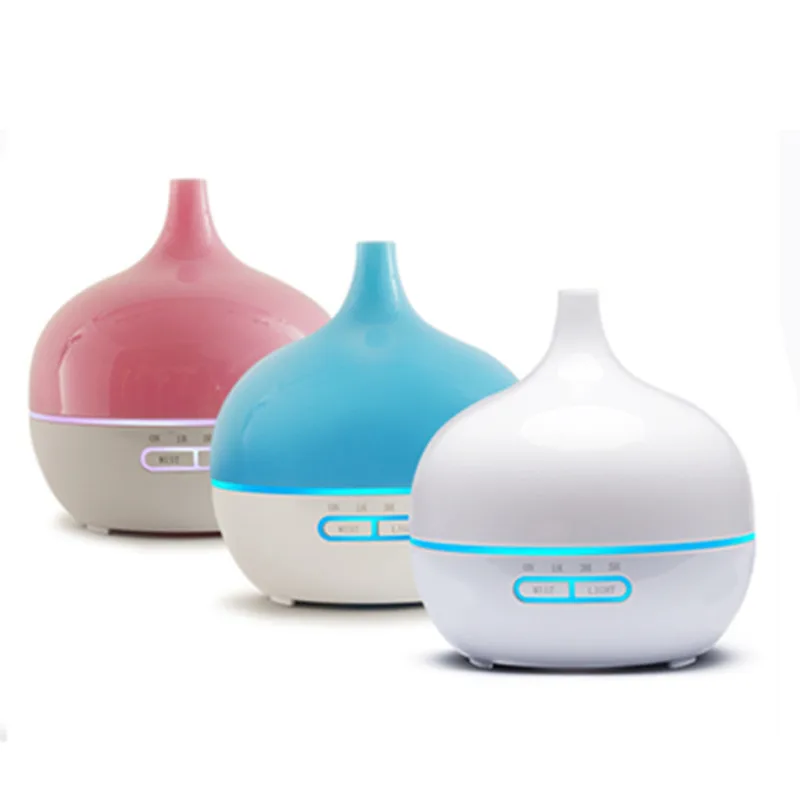 

200ml Air Humidifier Aroma Diffuser Essential Oil Diffuser Humificado Aromatherapy Ultrasonic Mist Maker 7 Color LED Vase Shape