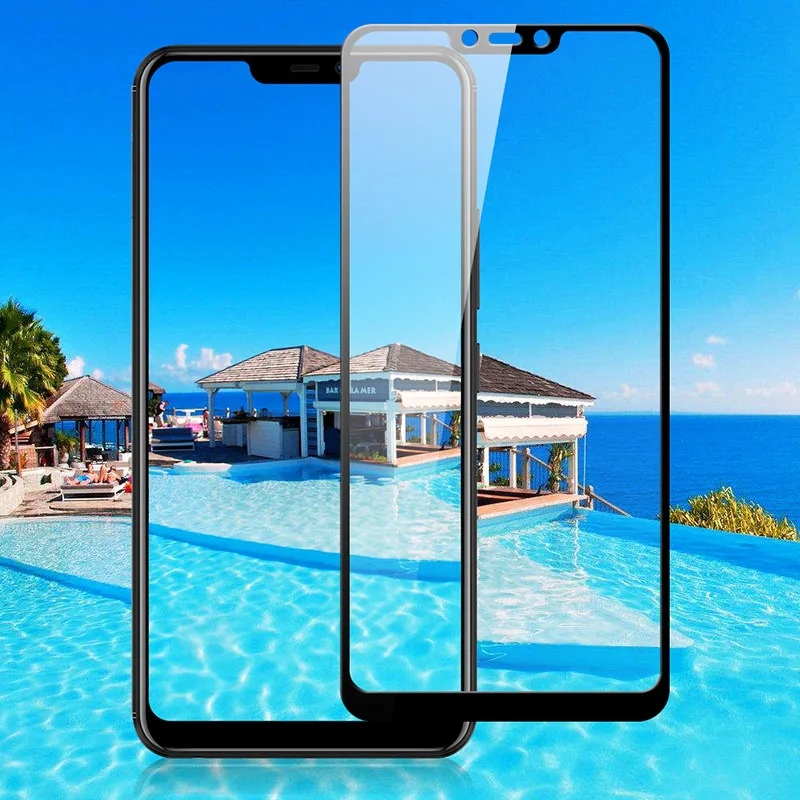 Закаленное стекло для Vivo Y81 6 22 дюймовая защитная пленка на полный экран vivi viva y81