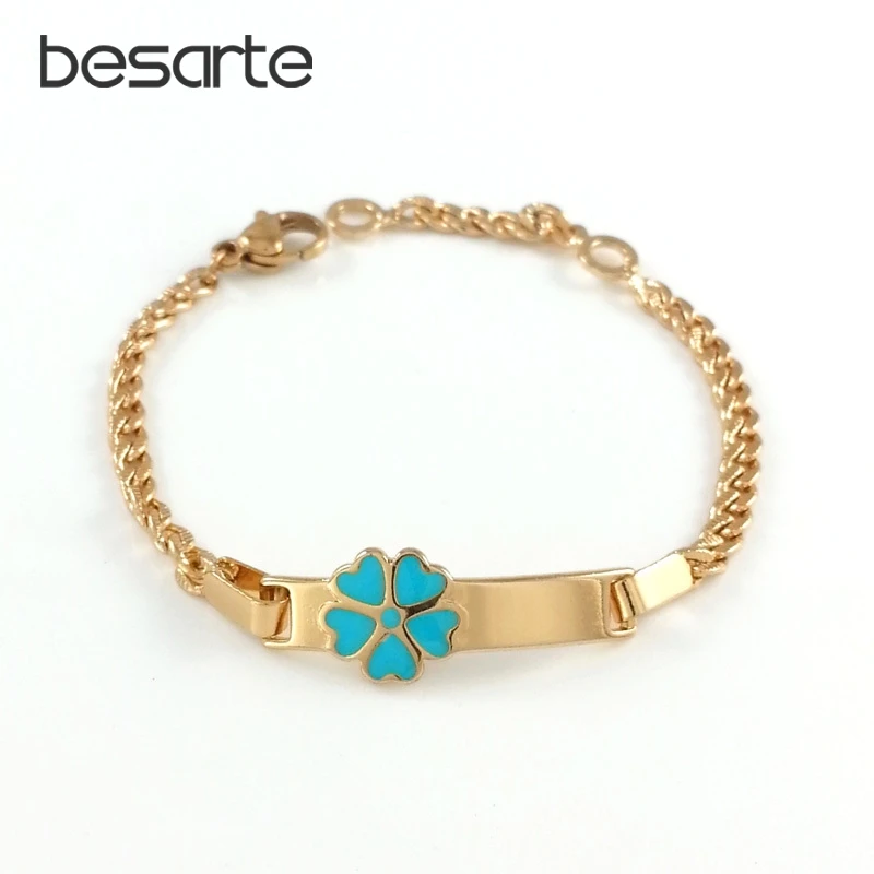 Baby Jewelry Kids Bracelet Gold Braclet Bangle Girls Jewelry Pulsera