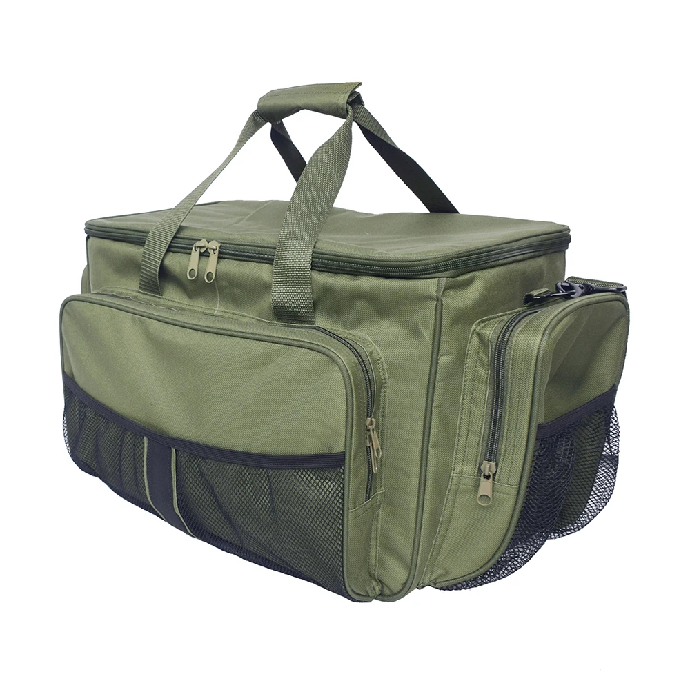 

LIXADA Fishing Bag Outdoor Camping Cooler Bag Insulated Lunch Box Fishing Tackle Storage Bag Case for Carp Fishing