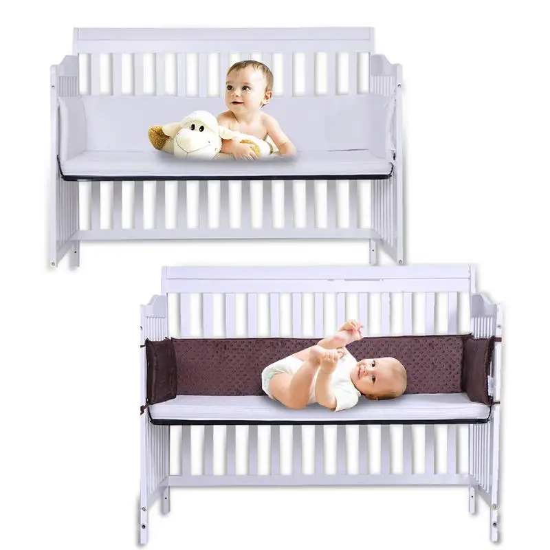 

Crib Circumference Bed Surrounds Fluffy Cloth 130*70 for Children Anti-Collision Bed