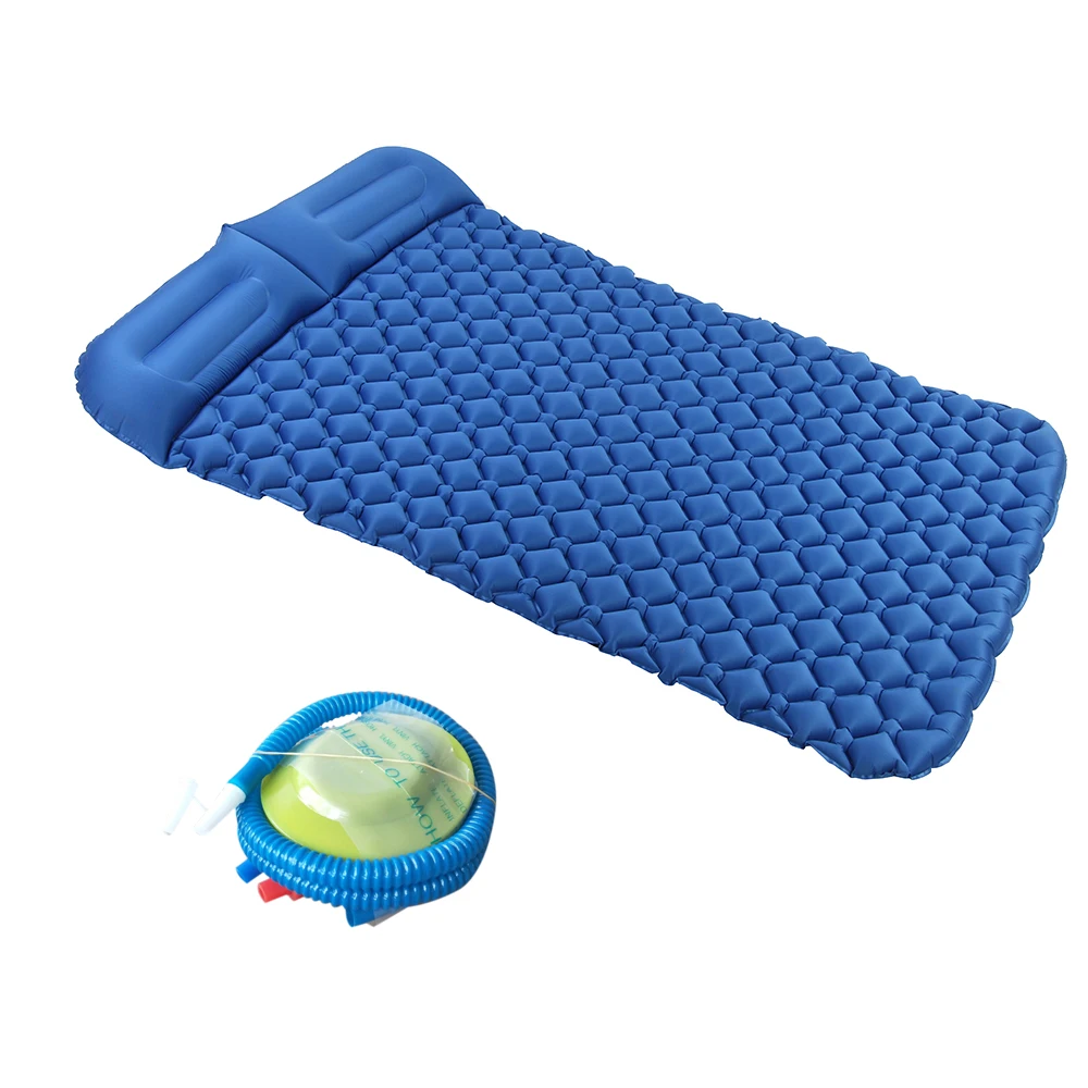 

Camping Tent Air Mats Outdoor 2 Person Inflatable Sleeping Cushion Picnic Beach Rest Soft Mattress