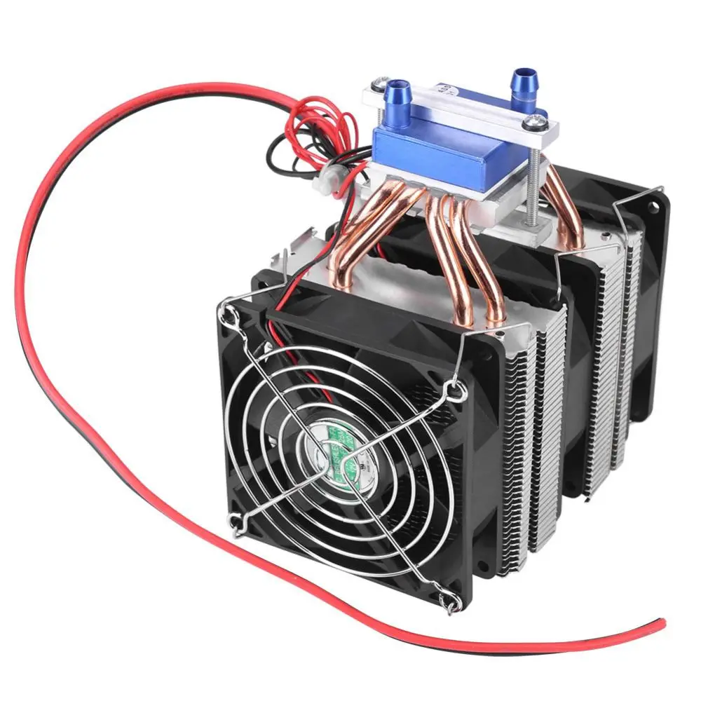 

1 PC Thermoelectric Cooler Semiconductor Refrigeration Peltier Cooler Air Cooling Radiator Water Chiller Cooling System Device