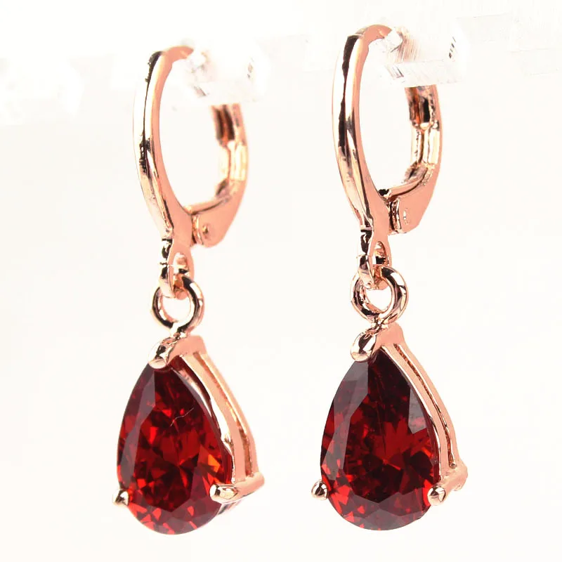 Дизайн сережек из золота с камнями фото Free shipping Trendy Women/Girl's Gold color Jewelry High Quality CZ Stone Drop 