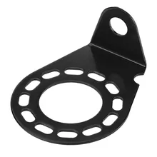 Металлический Монтажный кронштейн держатель для 7 Pin 13 Pin Caravan буксировочный прицеп разъем розетка металлический материал черный