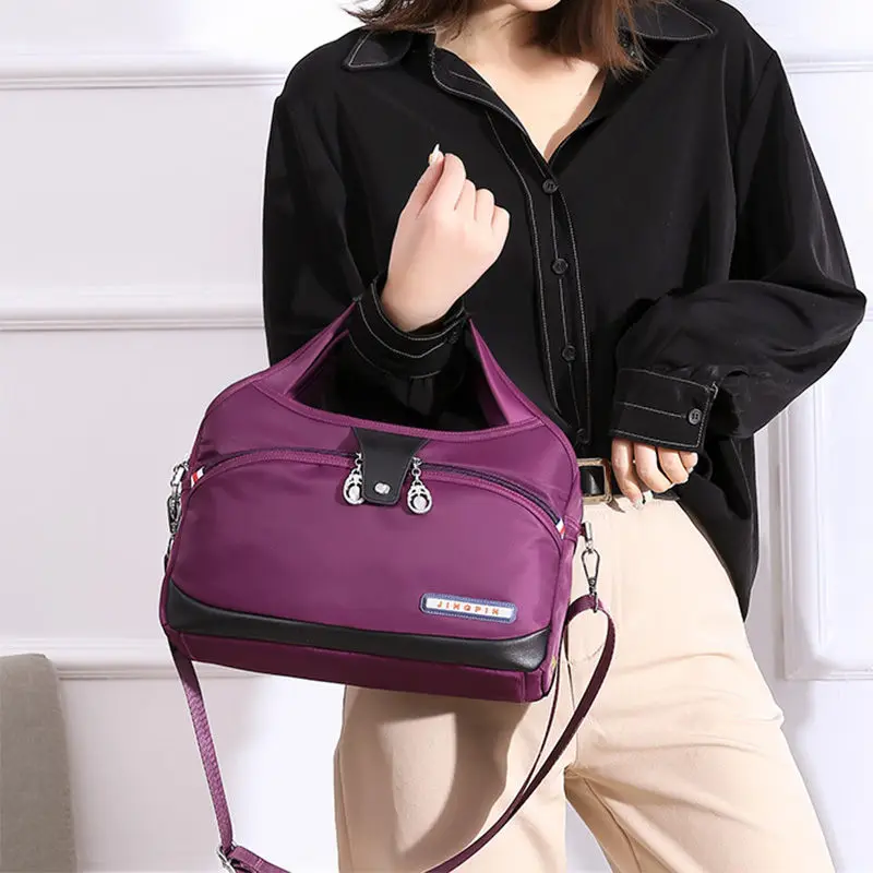 النايلون كبيرة النساء حقيبة ساع حقائب سيدات للماء الإناث حقائب كتف مصمم عالية الجودة Crossbody حقائب للنساء