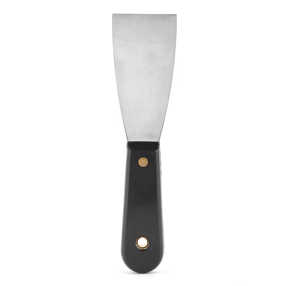 Серый нож-скребок обои краска лопатка из нержавеющей стали шпатлевка нож Лезвие мягкая дверная ручка-скоба