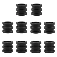 Забавный 10 шт. 16 мм мягкий ПВХ Настольный стержень для ног, бампер, буфер для настольный футбол, игры, запасные части, игрушка