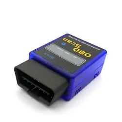 Мини ELM 327 Bluetooth 2,1 Vgat e сканирования OBD-2/OBD-II ELM327 V2.1 код сканер поддерживает OBD-II протоколы