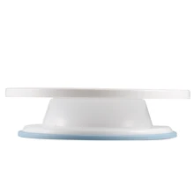 Прямая поставка пластиковые торты поворотные вращающиеся украшения торта противоскользящая круглая подставка для торта вращающийся стол инструмент для украшения вращающийся