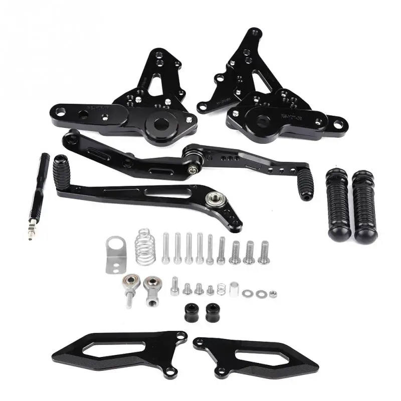 

Motorcycle CNC Aluminum Rear Sets Footrest Rearset Foot Pegs for Yamaha MT-09/FZ-09 2014-2017 motorcycle parts