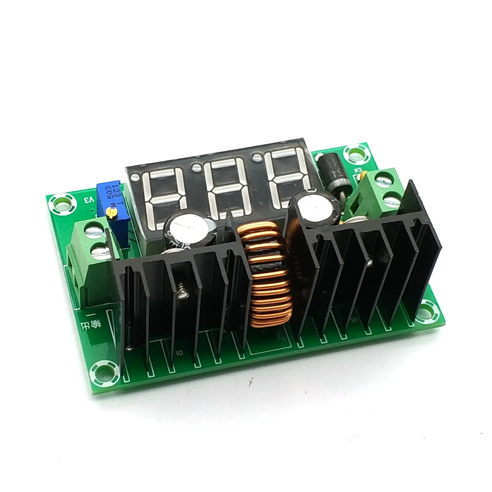 Цифровой светодиодный вольтметр XL4016 LM317 регулятор напряжения XL4016E1 DC понижающий