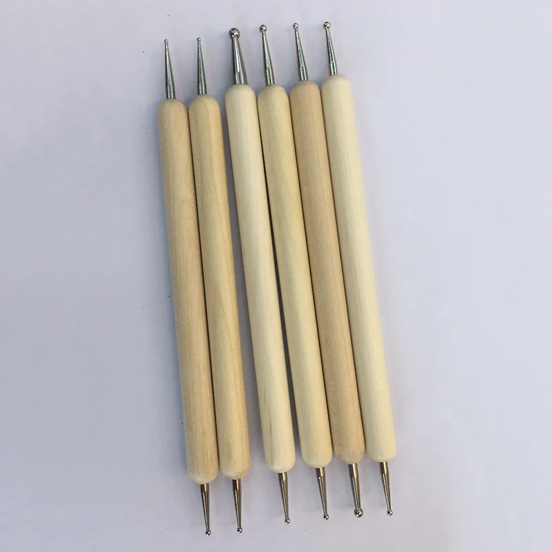 10 Piece Dotting Tools Ball Styluses mandala dotting tools polymer clay tools pottery sculpting tools clay sculpting tools pottery tools clay craft tool pottery coloring tool For Mandala Rock Painting Pottery Clay Craft Embossing Art