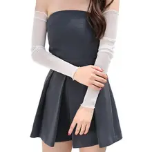 Ультра женские перчатки, длинные перчатки, многоцелевой, летние кружевные, для девушек, тонкие руки, солнцезащитные,, Прямая поставка