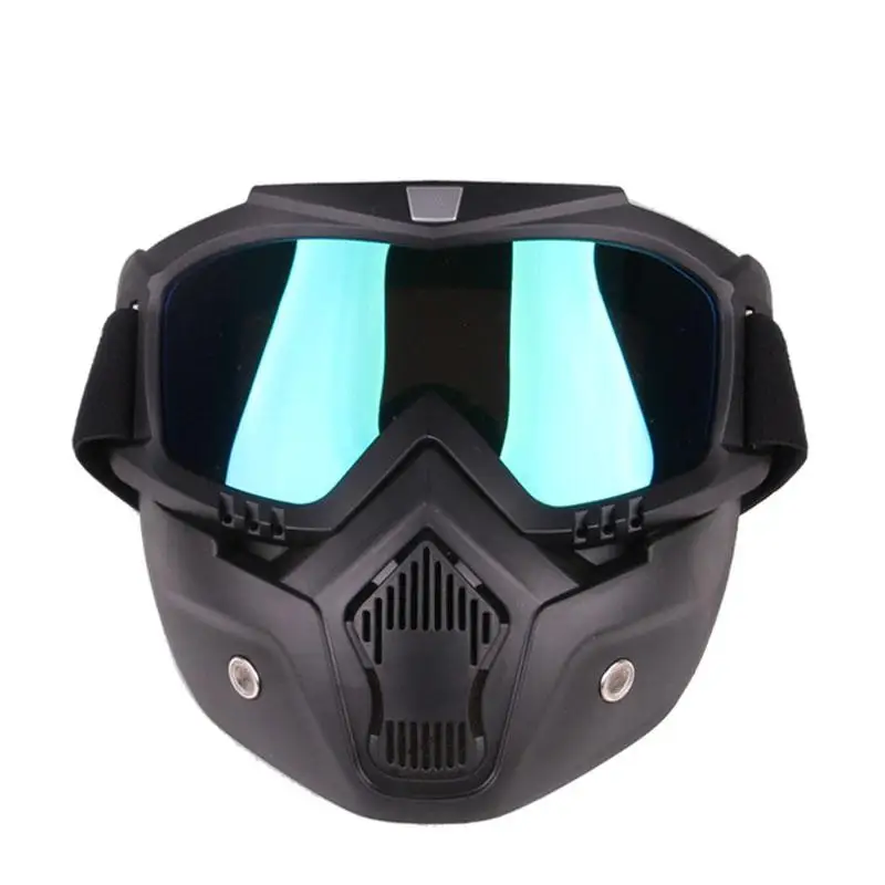 

Adeeing Practical Motorcycle Tactical Goggles Mask Wind Dust Proof Outdoor Sports Equipment goggles mask Double foam