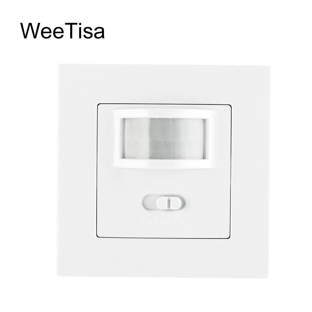  Motion Sensor Switch 220V 110V AC PIR Infrared Wall Mounted Movement Automatic Detection Recessed L - 32984811210