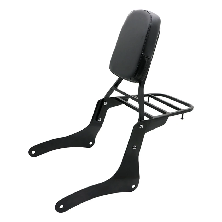 

For Kawasaki Vulcan VN900 2006 2007 2008 2009 2010 2011 2012 2013 2014 2015 2016 2017 Rear Backrest Luggage Rack Sissy Bar Black