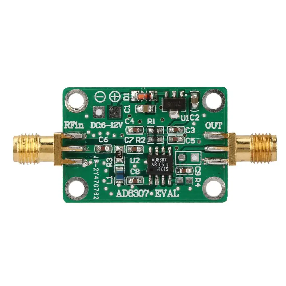 AD8307 РЧ измеритель мощности логарифмический детектор для тестирования 0 1 600 м 75 ~ +