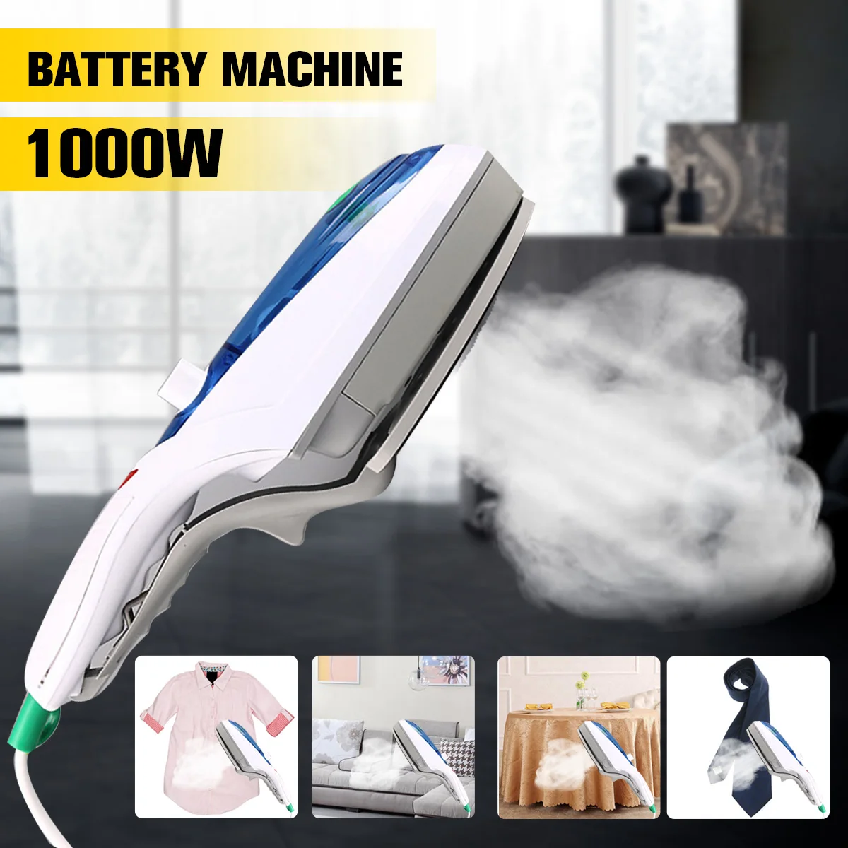 

Household Electric Iron Mini Portable Steam Brush Foldable Electric Steam Iron 1000W Handheld Machine For Clothes Home Travel