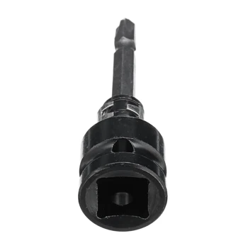 

1/2" 12.5mm Universal Steel Black Adaptor Converter for Electric Impact Wrench Air Impact Wrenches 85 x 22mm