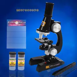 Подарок для дома Наука Образование биологический со светодиодный подсветкой студент Детский микроскоп детей развивающая игрушка