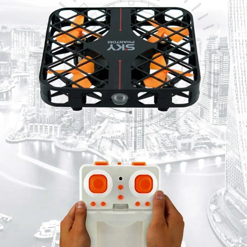 

2019 Hot Sales 777-382 SKY Mini Cube Drone 100% Original RC Quadcopter RTF Fully Protected Cover 3D Roll Speed Switch Led Light