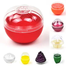 Мини милые растительного закрывающаяся коробка фрукты контейнер Еда контейнеры лук лимон помидоры Портативный контейнер для консервирования контейнер для хранения