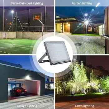 

SOLLED 108LEDs Floodlight IP65 Waterproof Lamp for Garden Bridge 100W 200-240V 8000LM
