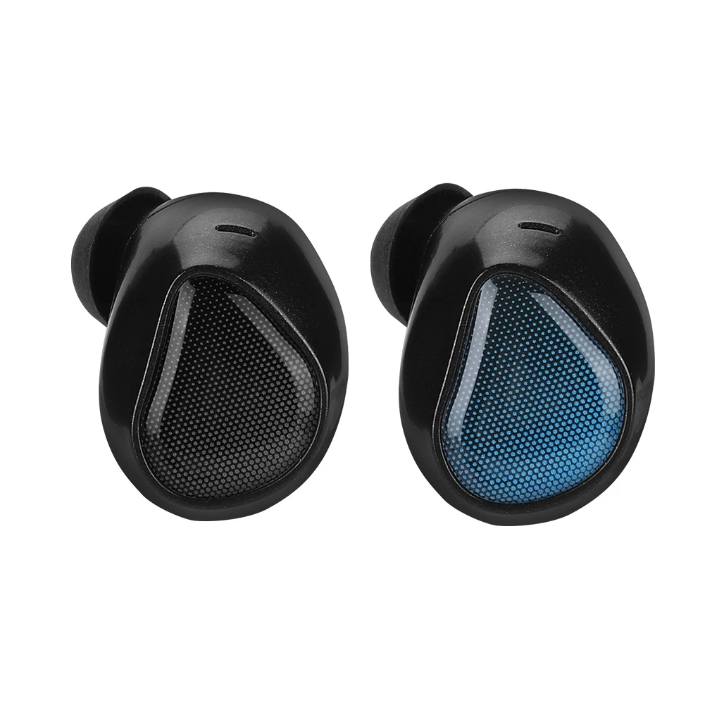 

Mini Invisible Wireless Bluetooth 5.0 Earphone Single Earbud with Charging Box Auriculares Black/Blue