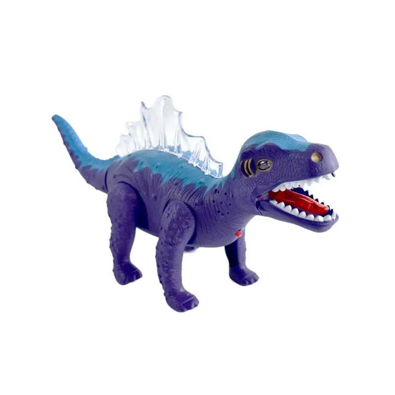 Электрический динозавр модель анти-осенняя игрушка ходьба вокальный динозавр Собранная Модель Дети ненастоящее животное игрушка цвет случайный