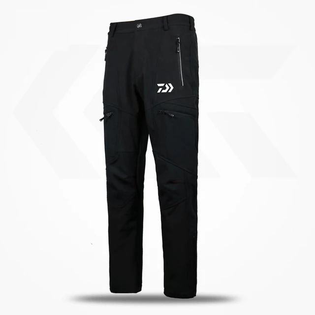 New Men Outdoor Sports Fishing Pant Winter Fleece Thickening Clothing