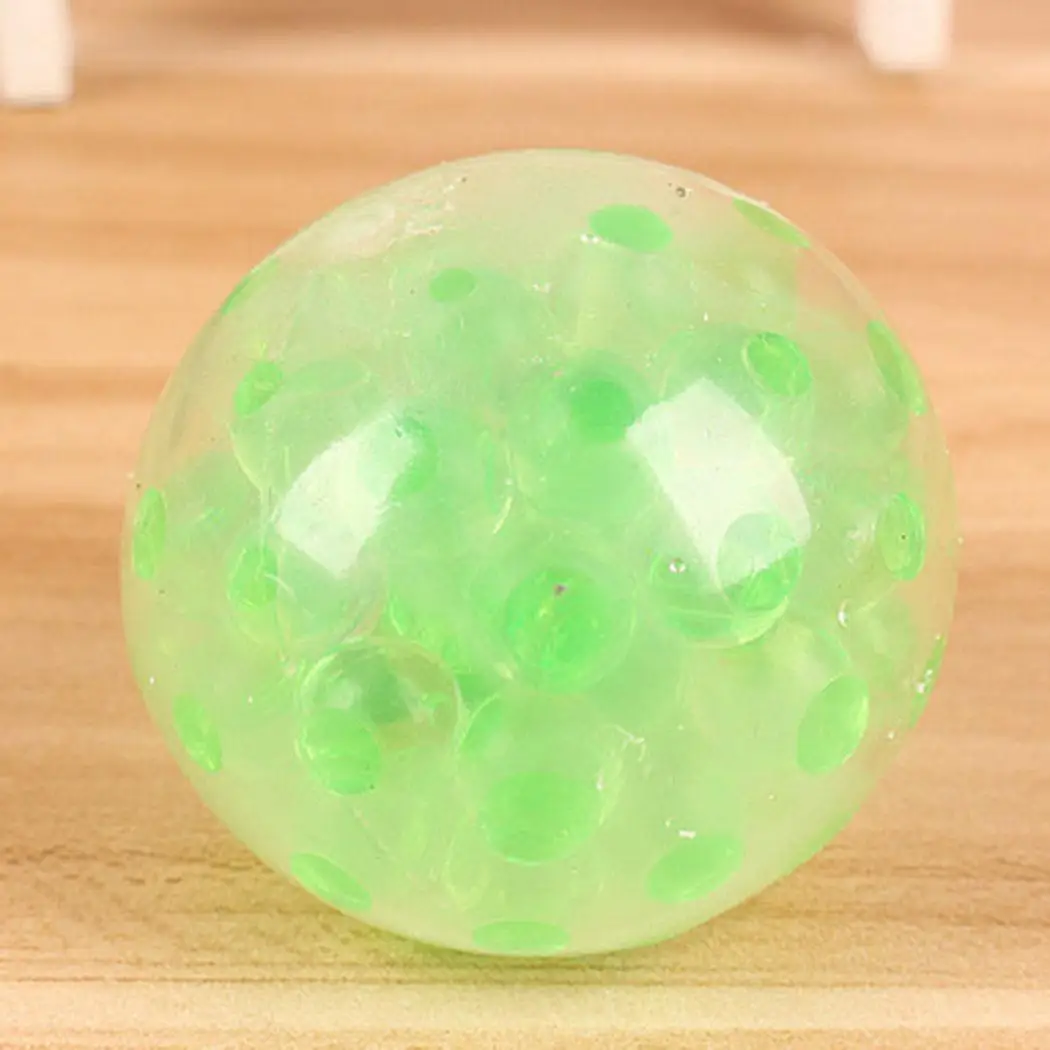Squishy Bead стресс мяч сенсорные Squeeze Игрушка тревога помощи успокаивающий снять и