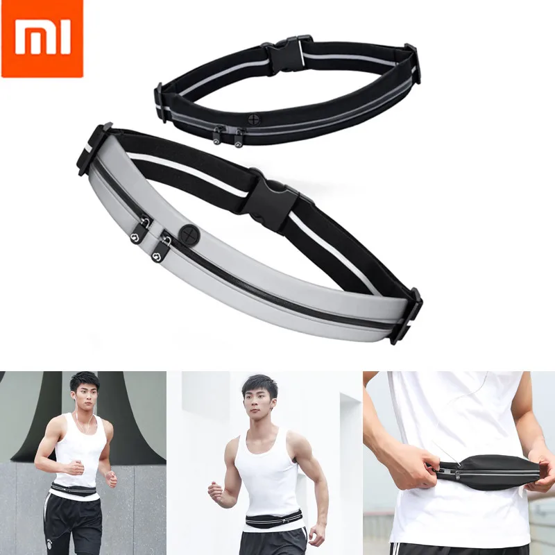 

Xiaomi YUNMAI Outdoor Running Fitness Waist Bag Double Pockets Waterproof Reflective Sport Pack Headphone Belt Lightweight Pouch