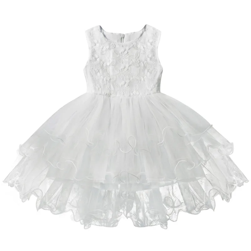 6M-5Y Toddler Infant Kid Baby Girl Dress Sleeveless Lace Princess Party Wedding Pageant Dresses Sundress Clothes Outfits | Детская