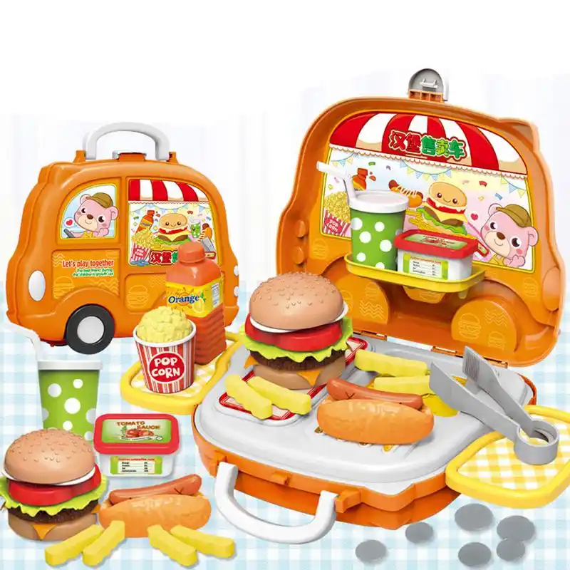toy hamburger set