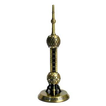 

Modern World Famous Statue Figurines Miniature The Oriental Pearl Tv Tower In Shanghai China Home Decoration Furnitures
