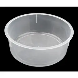 Округлые Пластиковые химические отходы раствор раковина контейнер для воды пластиковая посуда химия эксперименты Лабораторная посуда Accs