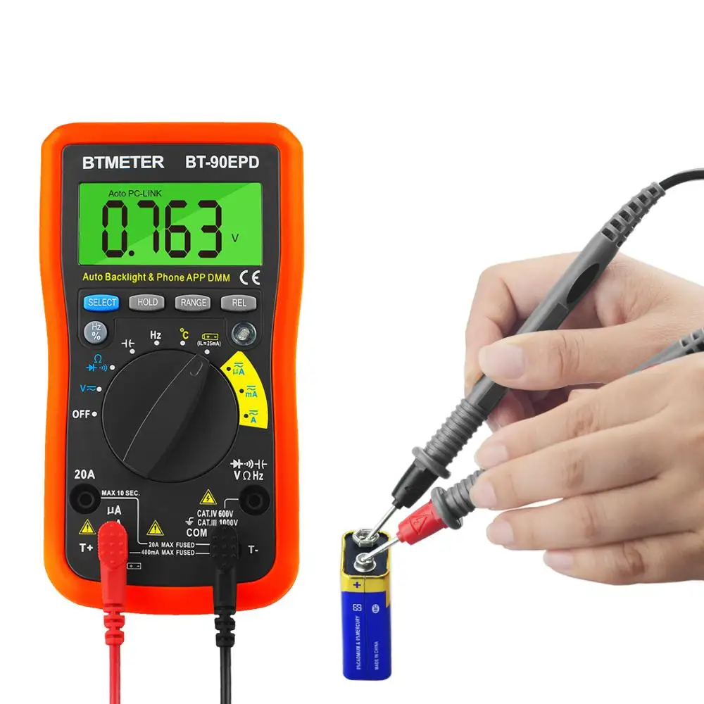 BT 90EPD цифровой мультиметр с автоматическим выбором диапазона Avometer DMM 4000 отсчетов