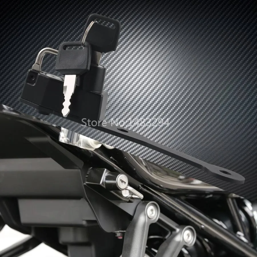 Мотоцикл Matel Сталь защитный Шлем Блокировка крепления комплект приспособлена для Yamaha MT-07 модели