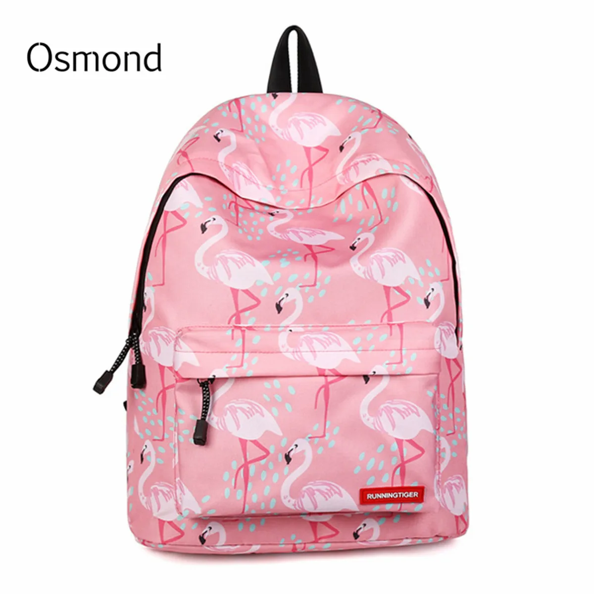 Feminine Mochila Waterproof Women Backpack Cute Bookbag Pink Flamingo Knapsack Printing School Bagpack Bag for Teenage Girls