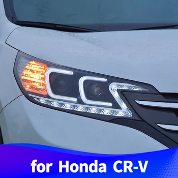 

Headlight Assembly for Honda CR-V 2012 2013 2014 LED daytime running light turn signal low beam high beam