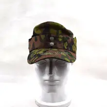 Реплика WWII German дуб Весна шляпа из кусочков камуфляжная кепка