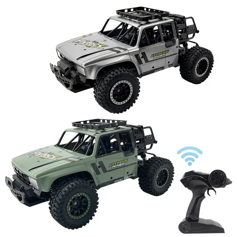 

For Flytec Off - Road Vehicle Climbing Toy Two - Wheel Drive Big Tail High Speed Car 2.4G Anti-Skid Big Tire Electric Child Car
