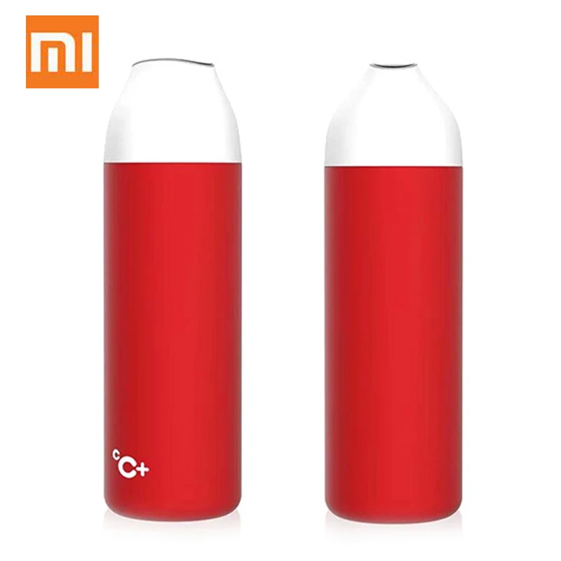 

New Arrival Youpin Kiss Fish 525ml Multi- Function CC Smart Water Bottle With Temperature Display Vacuum Thermos
