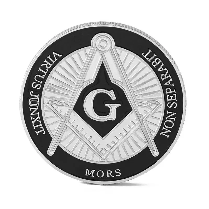 

Collection Coin Art Collection Non-currency Gold-plated Iron Commemorative Souvenir Gift Masonic Joint Commemorative Coin