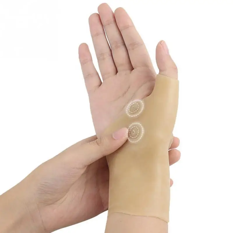 1 шт. Магнитная терапия ручной палец, запястье бандаж для облегчения боли при артрите карпальный тоннельный синдром рельеф Давление корректор перчатки#2