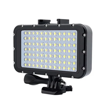 

HOT-Diving Light Led Dimmable Night Light Video Light Diving Underwater Light For Go Pro Hero