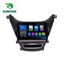 Восьмиядерный 1024*600 Android 8,1 автомобильный DVD GPS навигационный плеер Deckless автомобильный стерео для Hyundai Elantra MD 2011-13 радио головное устройство(China)